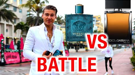 Versace EROS vs Dolce & Gabbana THE ONE Edp 